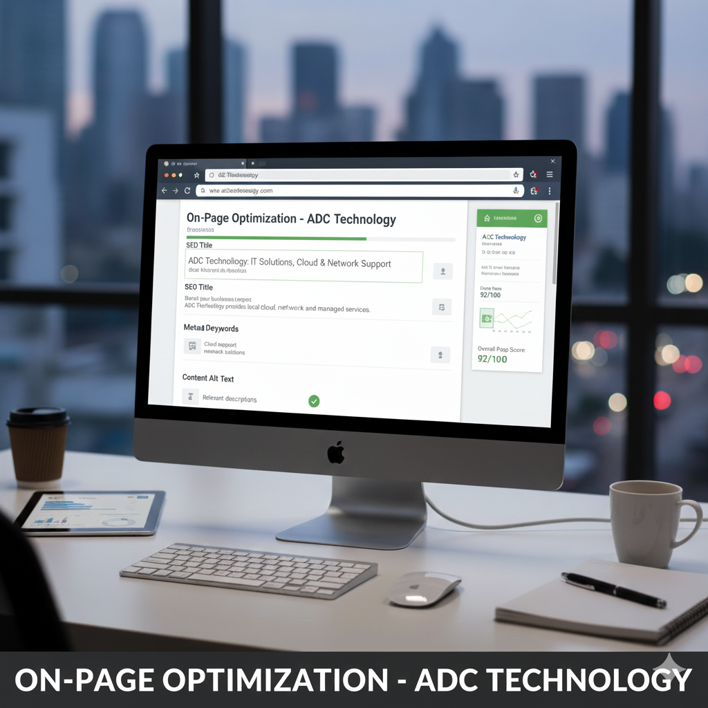 On Page Optimization